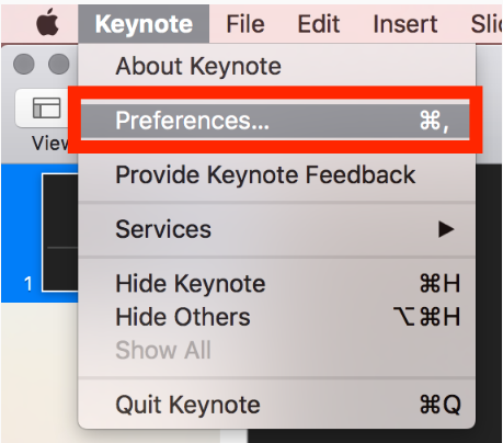 Screen Sharing Of Keynote Presentations In Zoom App