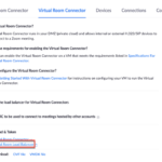How to Start the Virtual Room Connector Load Balancer in Zoom